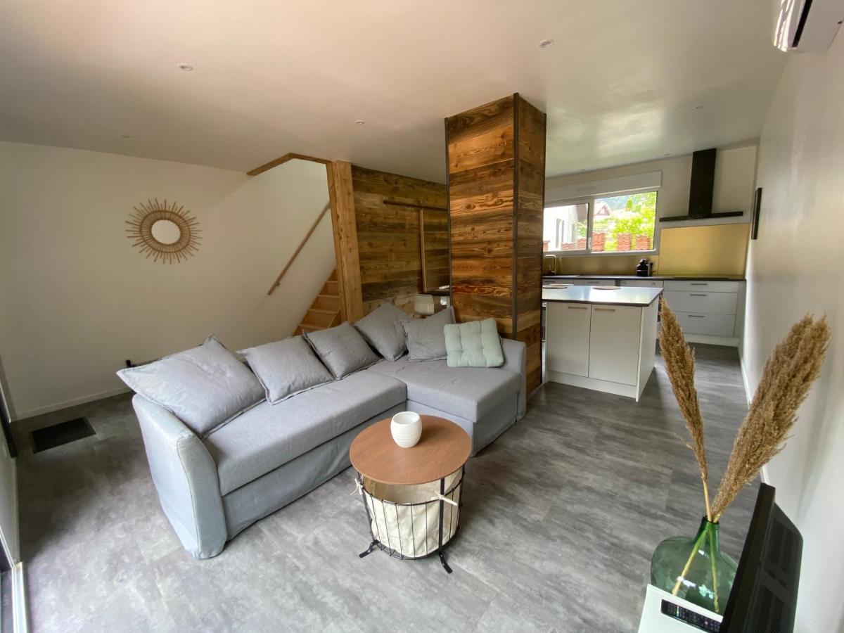 Duplex Le Corten, Terrasse Et Jardin Gérardmer Exterior foto