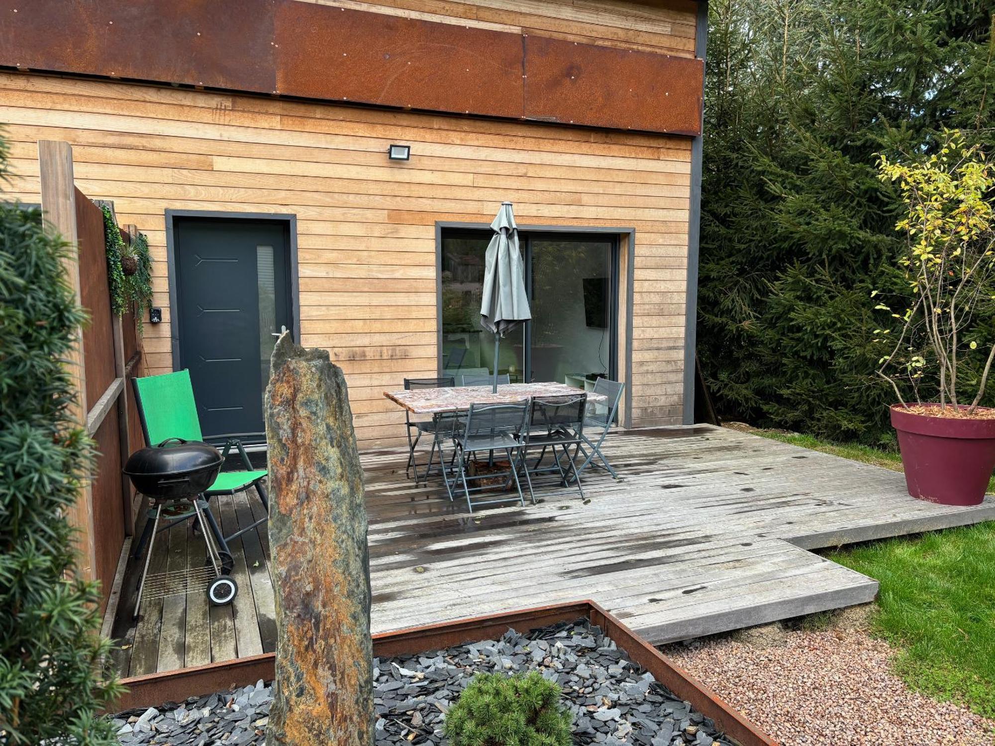 Duplex Le Corten, Terrasse Et Jardin Gérardmer Exterior foto