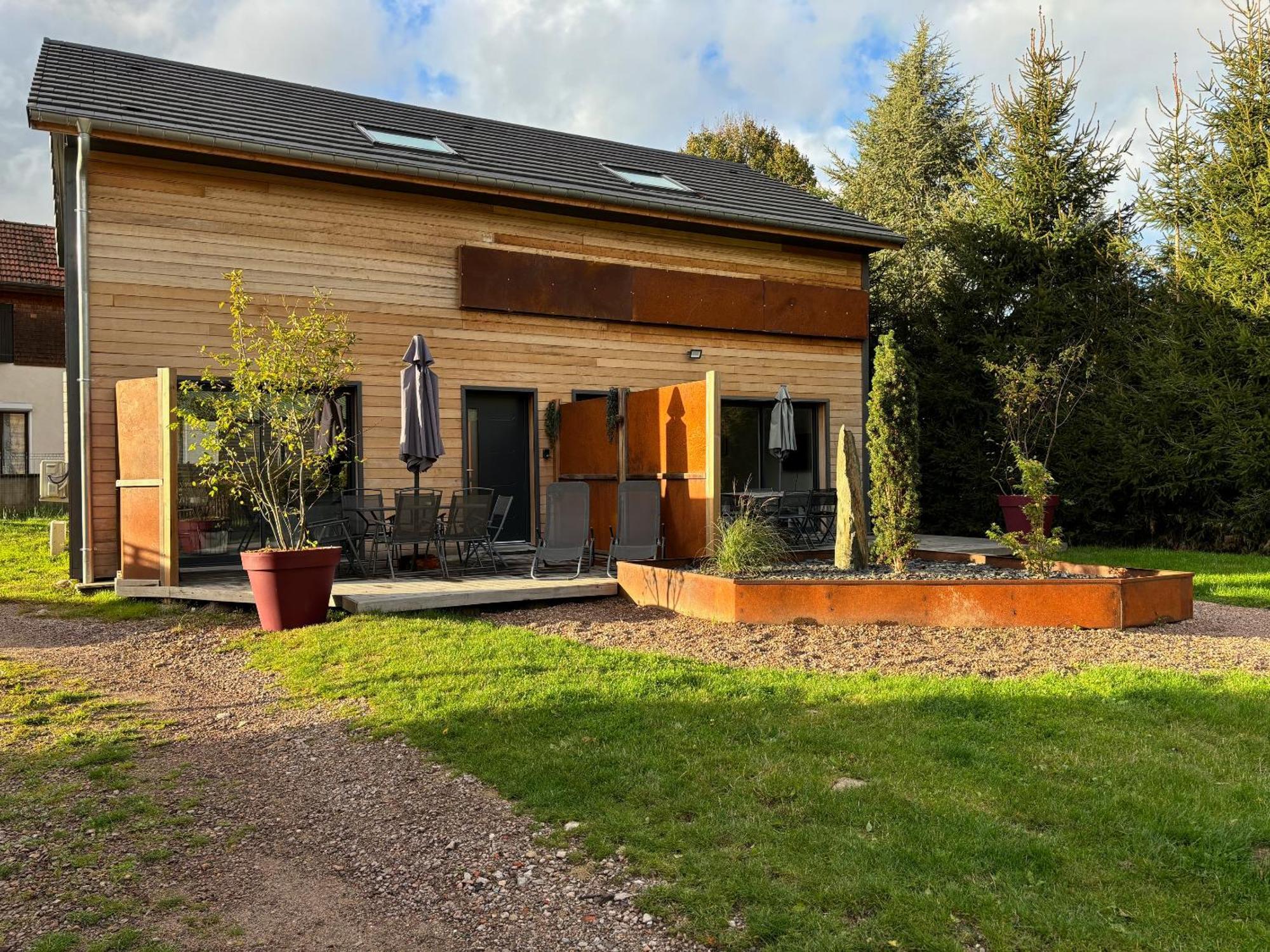 Duplex Le Corten, Terrasse Et Jardin Gérardmer Exterior foto